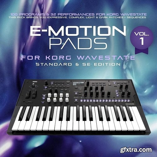 co5ma Korg Wavestate Sound Bank : e-Motion Pads Vol 1 Presets