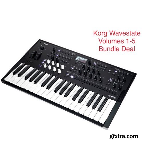 Marc Barnes Sounds Korg Wavestate Volumes 1-5 Bundle