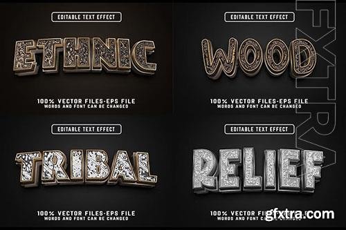 Etnic Luxury editable text effect