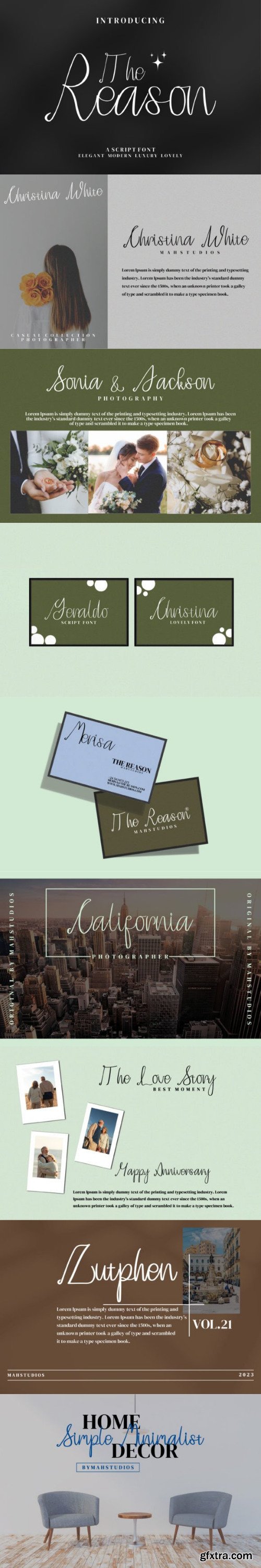 The Reason Font