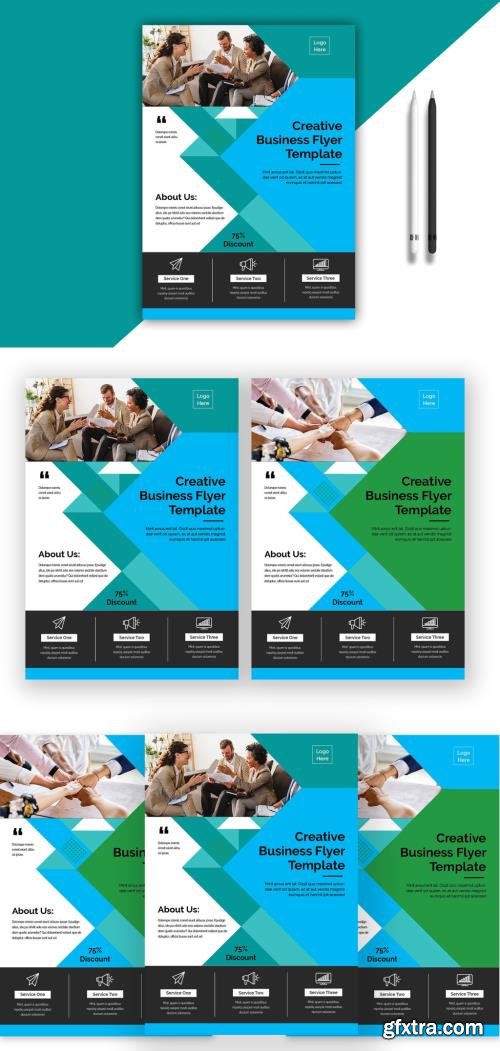 Creative Business Flyer Layout 520902076