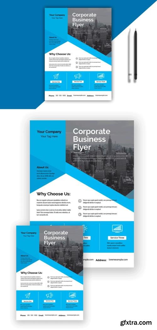 Corporate Business Flyer 520902073