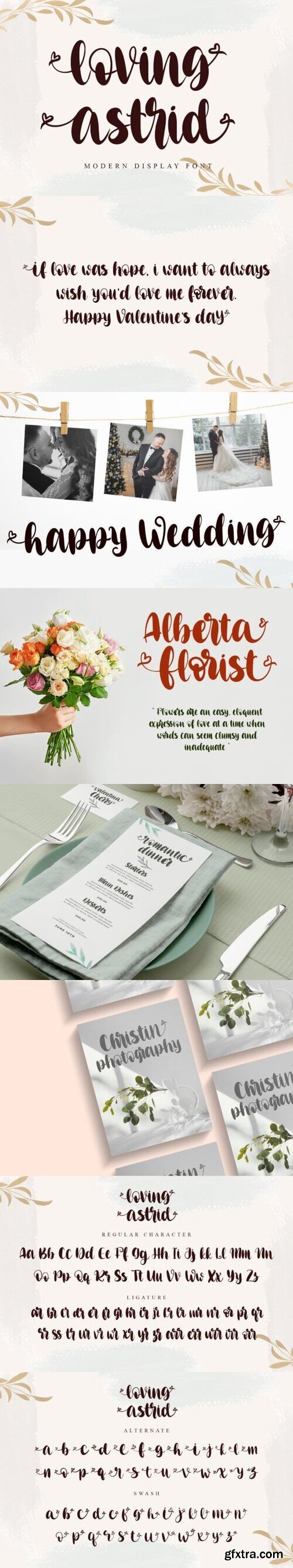 Loving Astrid Font