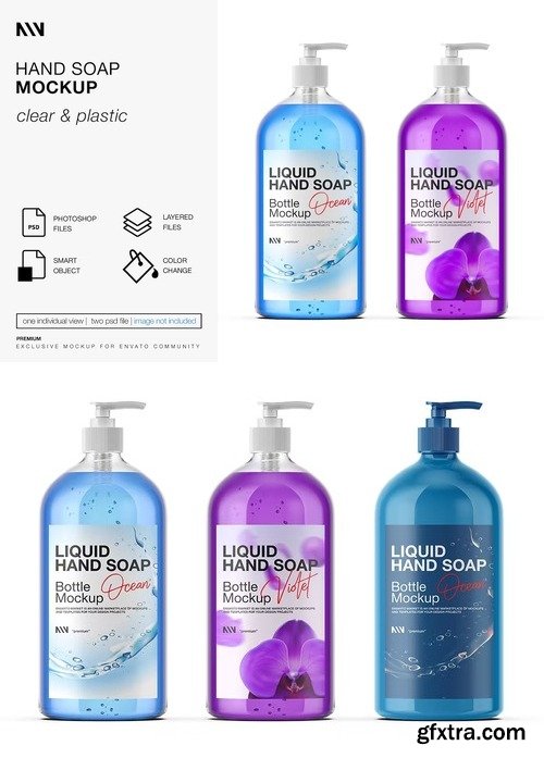 Hand Soap Mockup