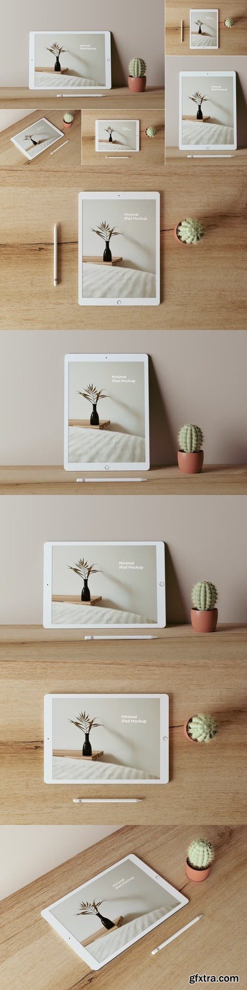 Minimal iPad Mockups