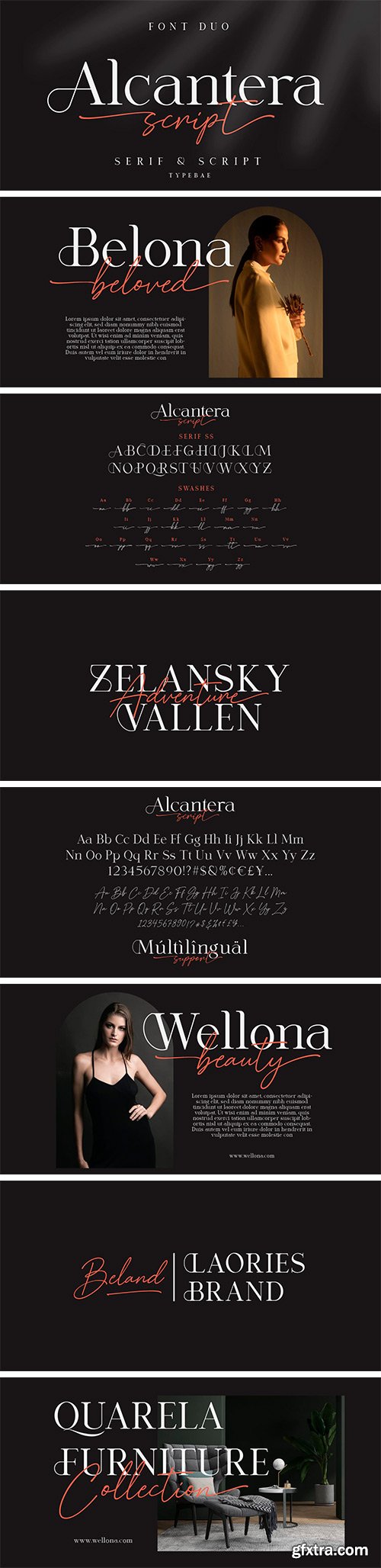 Alcantera Font Family