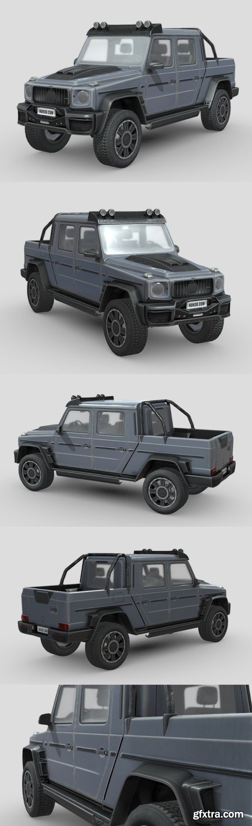 Mercedes-Benz Brabus 800 XLP 3d model