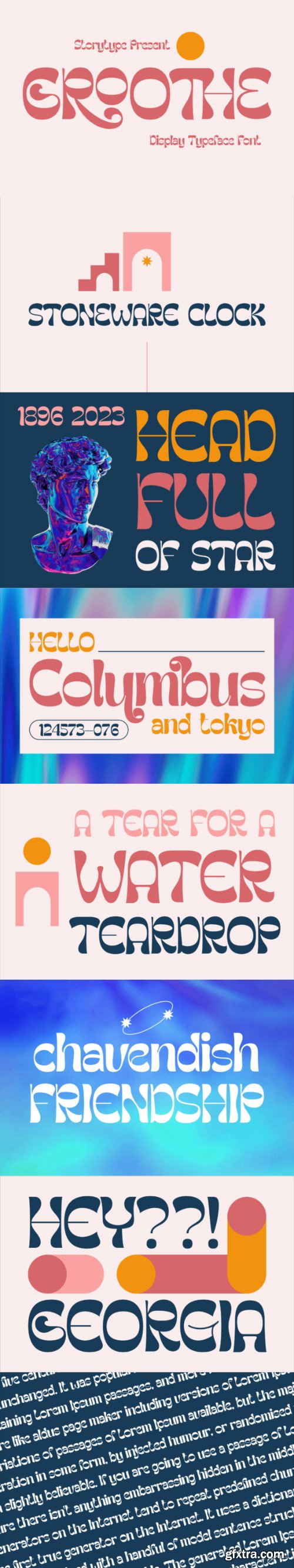 Groothe Font