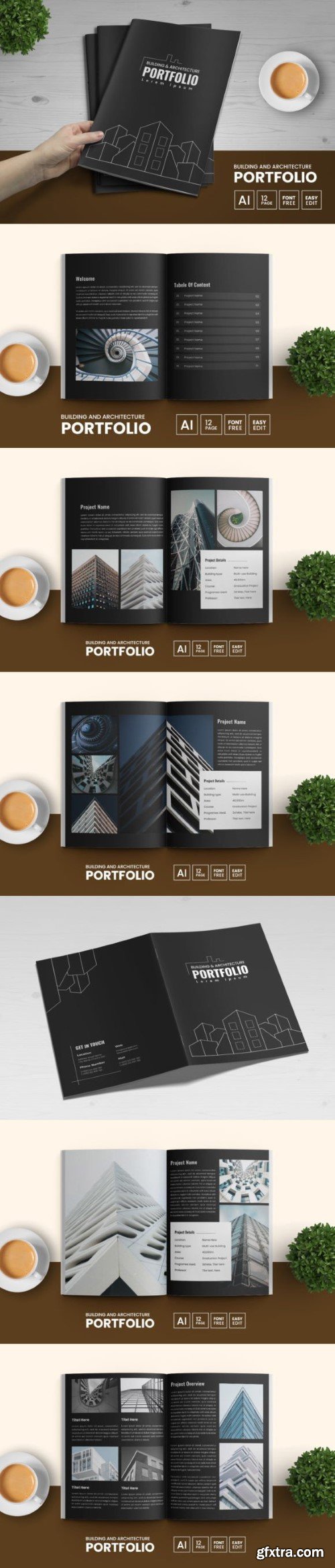 Creativemarket - Building and Architecture Portfolio