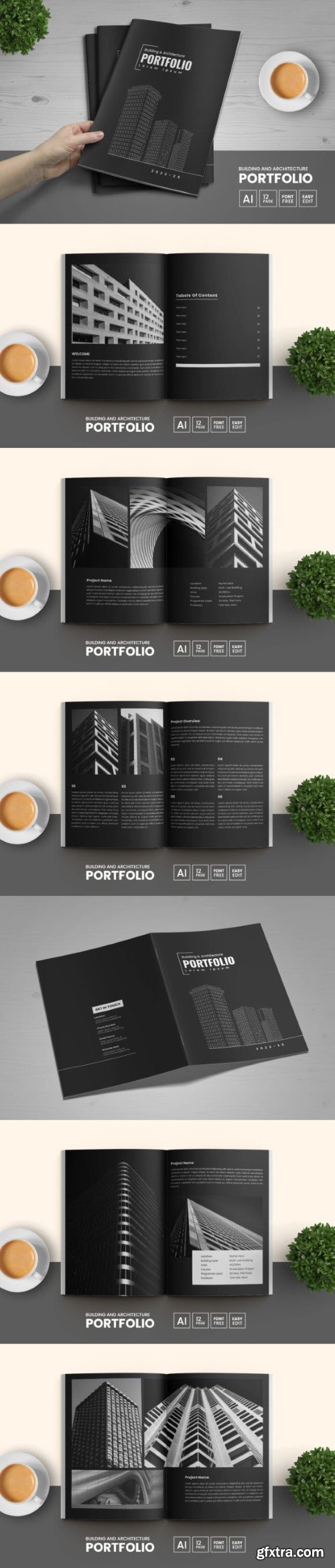 Minimal Architecture Portfolio Template