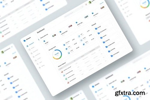 Driven - File Management Dashboard UI KIT 4D2AT3P