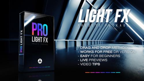 Videohive - Light FX & Transitions for DaVinci Resolve - 42646110 - 42646110