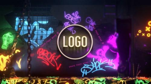 MotionArray - Graffiti Ruin Logo - 1127061