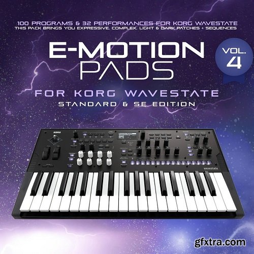 co5ma Korg Wavestate Sound Bank e-Motion Pads Vol 4