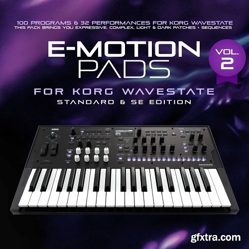 co5ma Korg Wavestate Sound Bank e-Motion Pads Vol 2