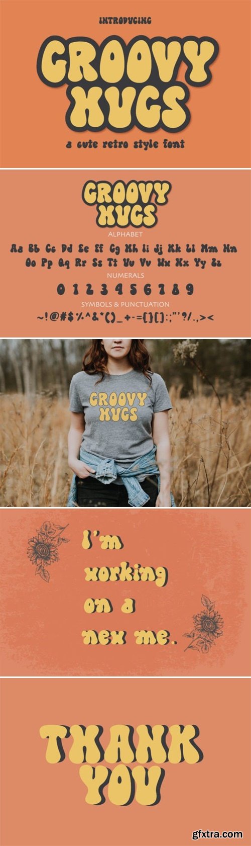 Groovy Hugs Font