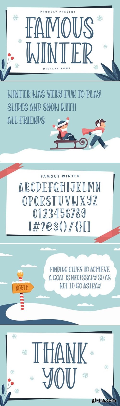 Famous Winter Font