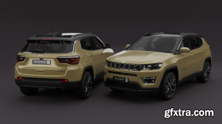 Jeep Compass 2021 3D Model