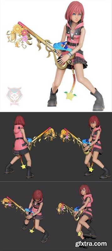 Kairi – 3D Print Model