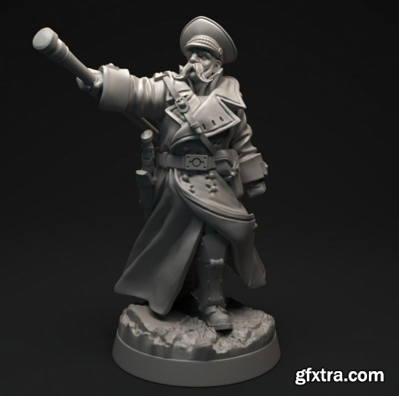 Platoon Leader Alphonse – 3D Print Model