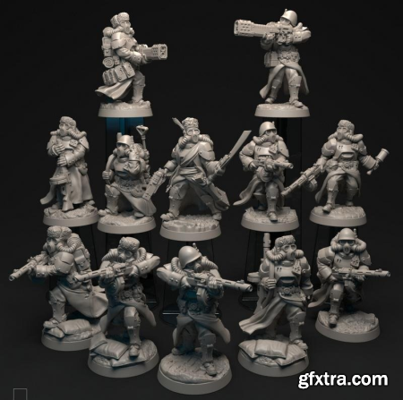 The Grim Companions – 3D Print Model