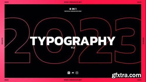 Videohive Typography v.2 42831263