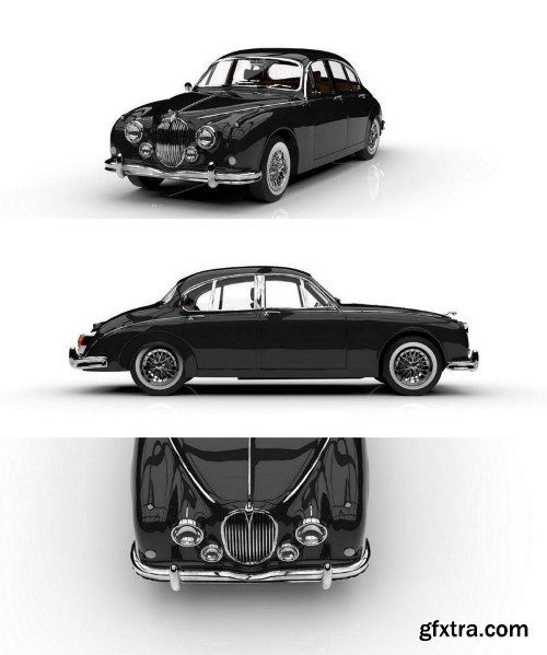 Jaguar MK2 -1962 3D Model