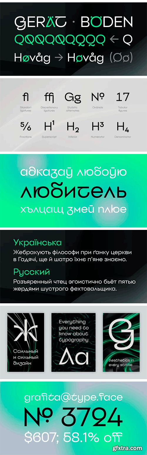 Grafita Font Family