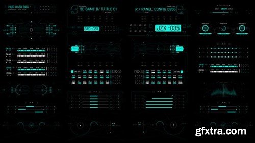 Videohive HUD Screen Gadgets 5 42796279