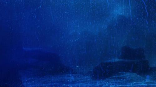 Videohive - Rain On Glass And Views Of Distant Valleys Under The Ocean - 42799645 - 42799645