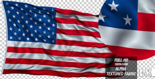 Videohive - USA Loop Flag - 6172395 - 6172395