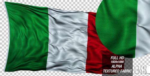 Videohive - Italia Loop Flag - 6251858 - 6251858