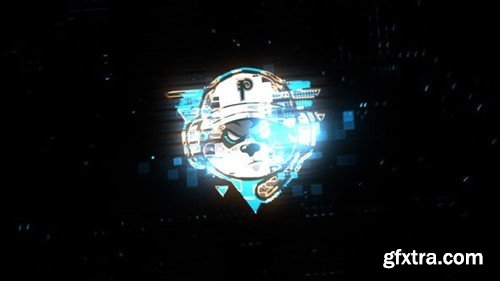 Videohive Short Glitch Logo Reveal 42112299