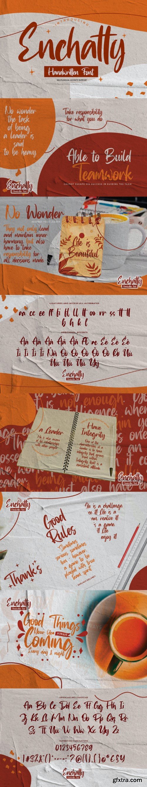 Enchatty Font