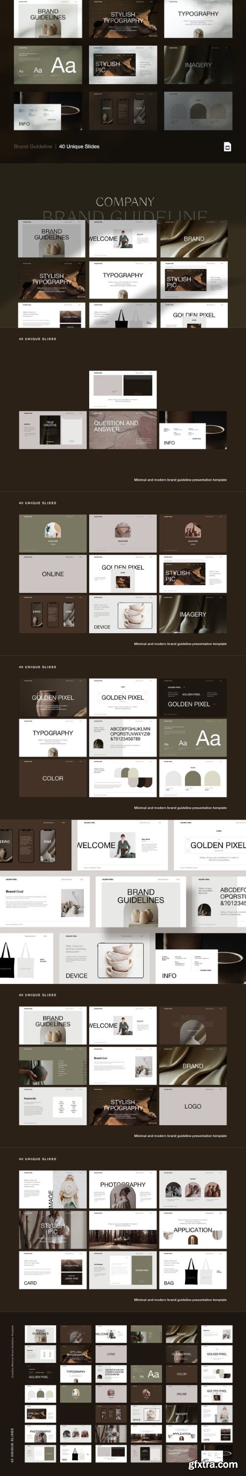 Brand Guideline Presentation Template DT6XYUJ