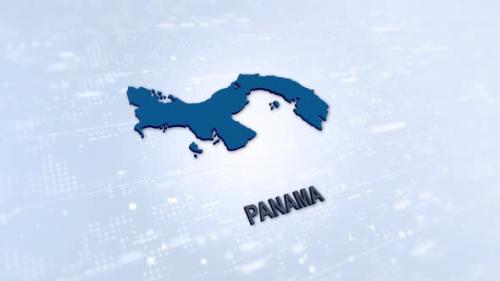 Videohive - Panama Map - 42769401 - 42769401