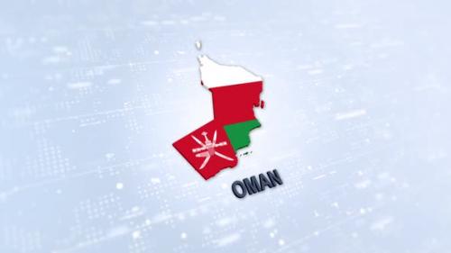 Videohive - Oman Map - 42769404 - 42769404