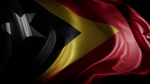 Videohive - Flag of East Timor | UHD | 60fps - 42781828 - 42781828