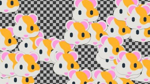 Videohive - Emojii Hamster Transition | UHD | 60fps - 42782740 - 42782740