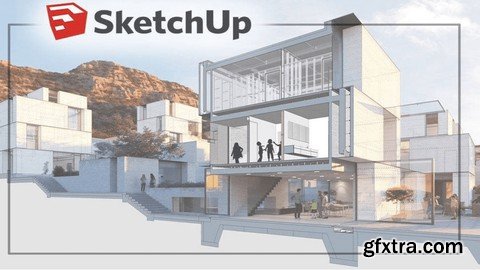 SketchUp : Working with G+1 Live Villa Project