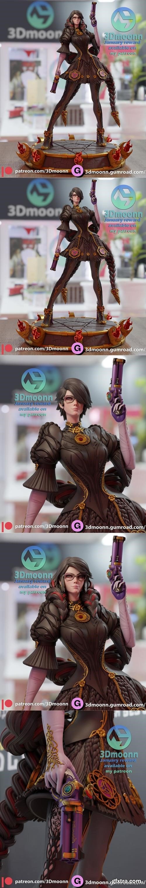 Bayonetta - 3Dmoonn – 3D Print