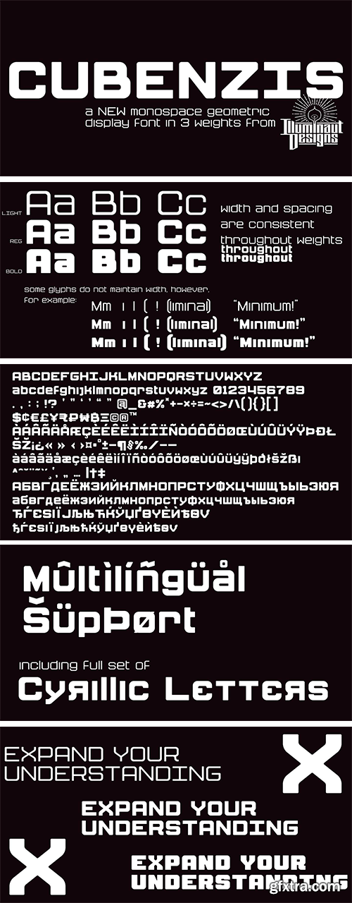 Cubenzis Font Family