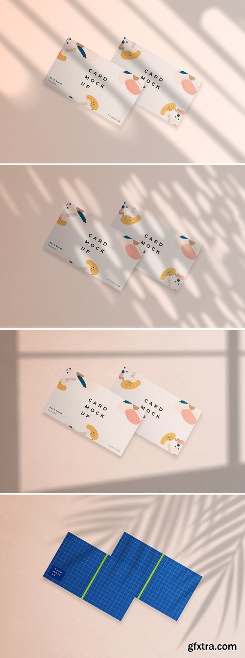 Business Card Mockup PSD Template VDC7NTP