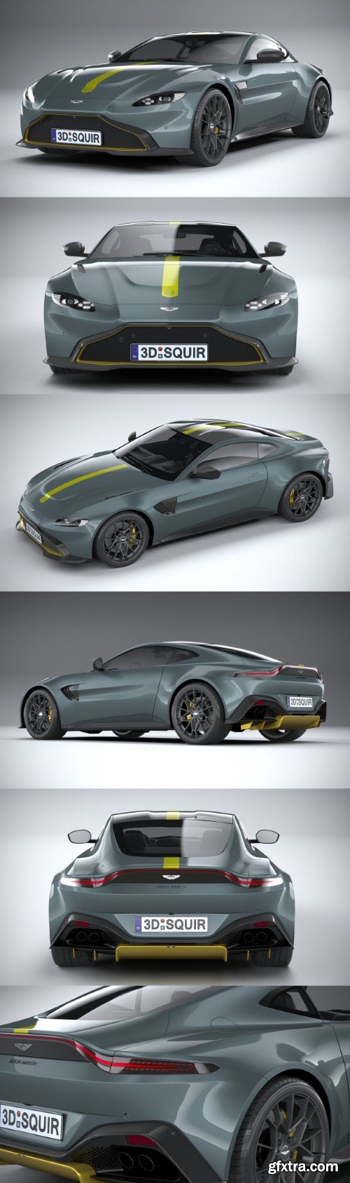 Aston Martin Vantage AMR 2020 3D MODEL