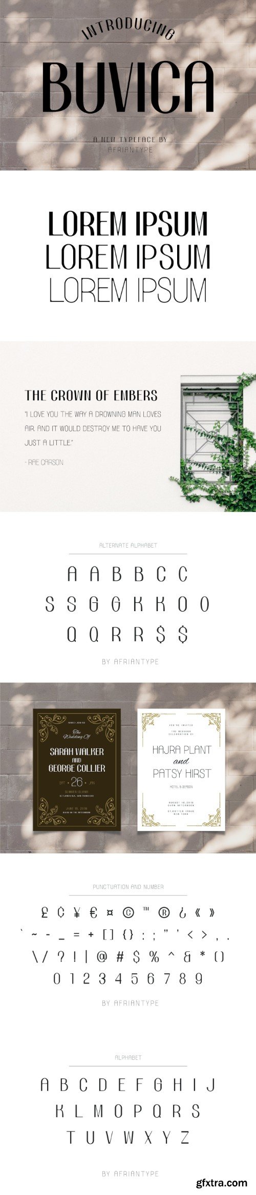 Creativemarket - Buvica - Sans Serif Display Font