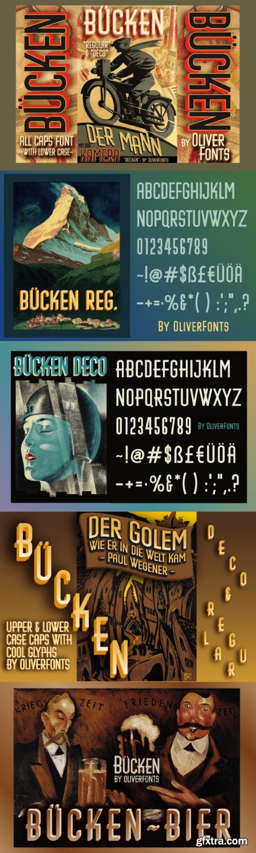 Bucken Font