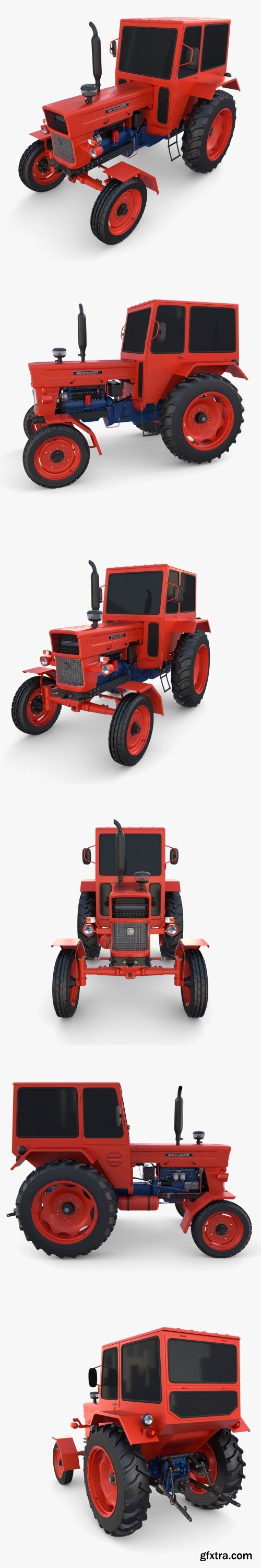 U650 Tractor v8 3D model