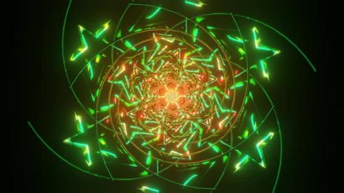 Videohive - Abstract Neon Multicolor VJ Seamless Loop Background - 42828357 - 42828357