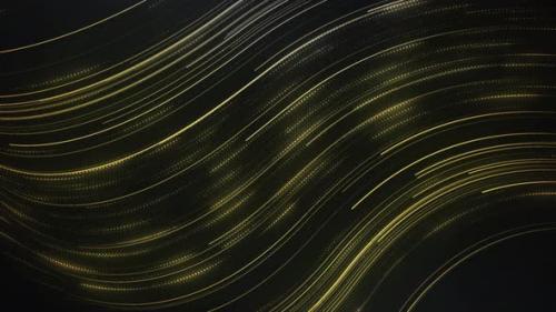 Videohive - Golden Line Particles - 42830502 - 42830502