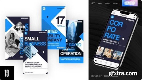 Videohive Clean Corporate Instagram Stories 42856924